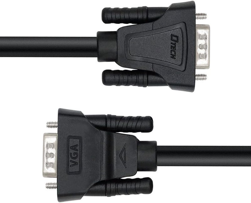 D-tech 100 Feet VGA Cable Male to Male for Computer Monitor 1080p High Resolution (30 Meter, Black) - Image 5